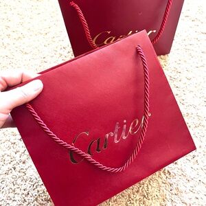 Cartier shopping bag
